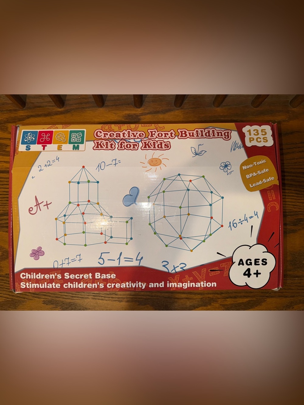 Creative Fort Building Kit for Kids - STEM LEARNING NEW